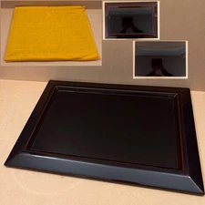 Un Echizen lacquerware serving tray, square tray, stand, tea ceremony utensils