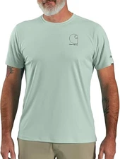 Carhartt Men's Force Sun Defender Relaxed Fit Short Sleeve T-Shirt Big Sky NEW