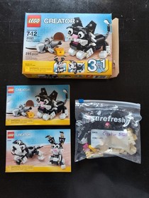LEGO Creator Furry Creatures 31021 Cat Mouse Dog Puppy/Rabbit 3-in-1 Box Manuals