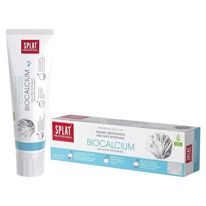 SPLAT Biocalcium Toothpaste 100ml – Enamel Restoration & Sensitivity Relief – US - Image 2 of 4