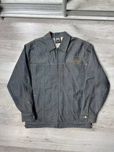 Veste en jean vintage Dada Supreme logo brodé jean homme taille L