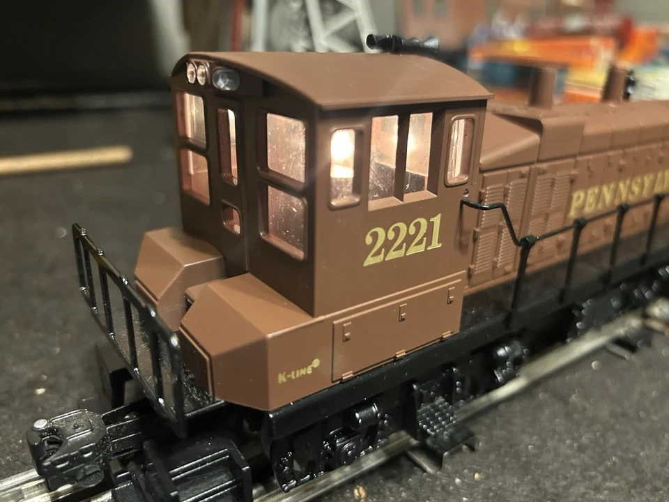 K-Line K-2221 Pennsylvania RR Diesel Switcher - O Gauge - NIB - 1988 - Image 3 of 4