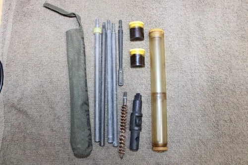 US Military Issue WW2 03 03A1-A4 M1 GARAND M1917 30-06 Rifle Cleaning Kit Set BA