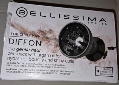 Bellissima Diffon Hair Diffuser & Ceramic Curly Hair Dryer DF1 5000 Compact