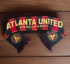 Atlanta United WE GON SHINE 2018 MLS Cup Playoffs Scarf Ruffneck Futbol Club