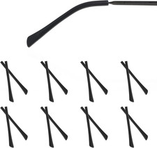 8 Pairs Anti-Slip Silicone Eyeglass Temples and Ear Cushions Retainers