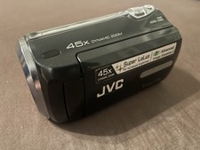 JVC Evirio GZ-MS230BU Camcorder Dual Memory SD HDD Untested Vintage Mid 2000s