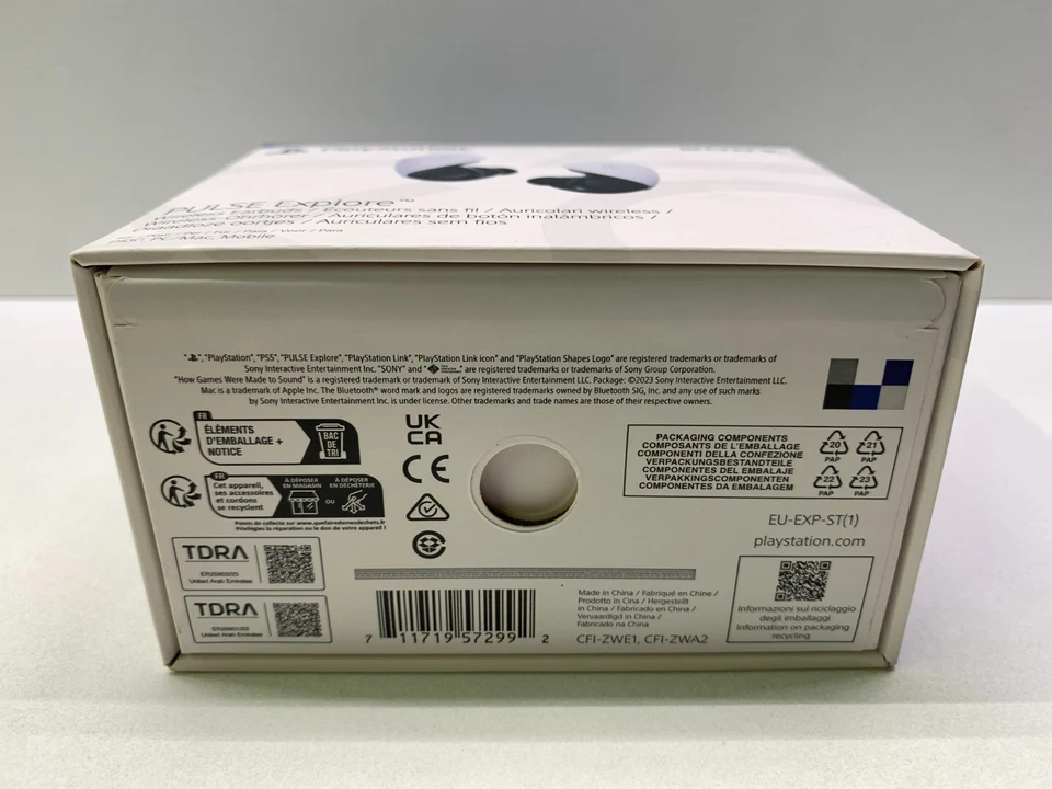 SONY PLAYSTATION PULSE EXPLORE AURICOLARI WIRELESS PS5 - NUOVO SIGILLATO NEW - Immagine 3 di 4