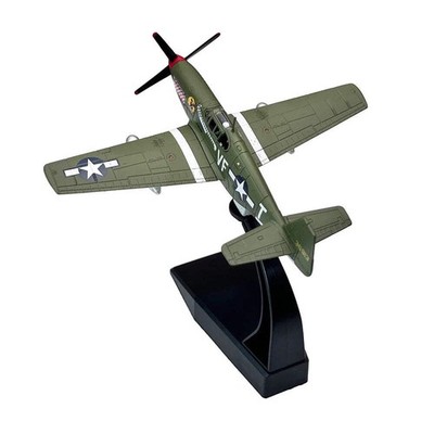 Maßstab 1:72 US P51 P-51 Mustang Kampfflugzeug Flugzeug Metall Militärflugzeug zu