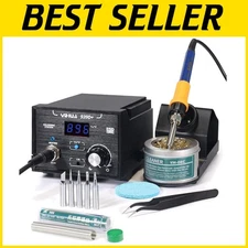 Industrial-Grade Soldering Station, Precision Heat Control