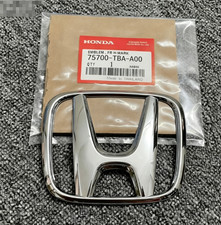 For Honda Civic 2016-2021 Front Grille Emblem 4dr 2dr Badge Chrome Grill Si Dx