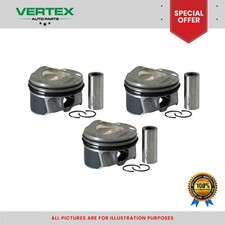 Pistón con anillos x3 para FORD FIESTA FOCUS C B MAX MONDEO TOURNEO ECOBOOST 1,0 L