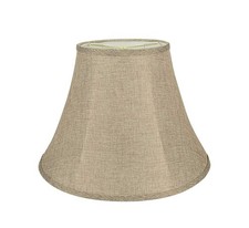 Ve 38001a Transitional Bell Shaped Collapsible Spider Construction Lamp Shade In
