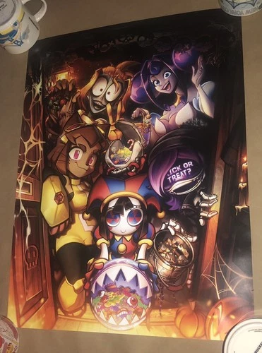 GLITCH Productions LACC 2026 Limited Exclusive Poster Print Halloween MEGA RARE! - product listing photo