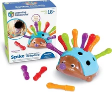 Learning Resources Spike the Fine Motor Hedgehog, Sensory, Fine Motor Toy,