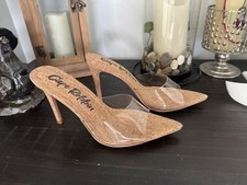Cape Robbin Womens Clear Heels  Stiletto  Lea...