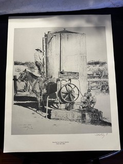 SHOOFLY Robert "Water Company" Signed Print 1982