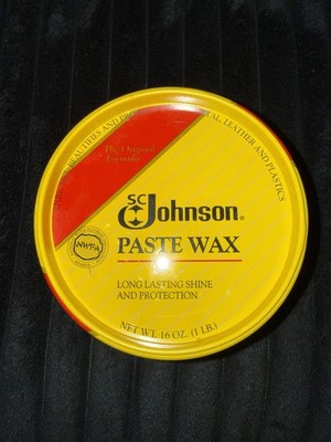 NEW SC Johnson Paste Wax The Original Formula, 16 oz (1 lb) Discontinued Full