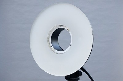 Bowens Ring Flash, 15'' Diffuser, Camera Bracket, for Speedotron Black Line