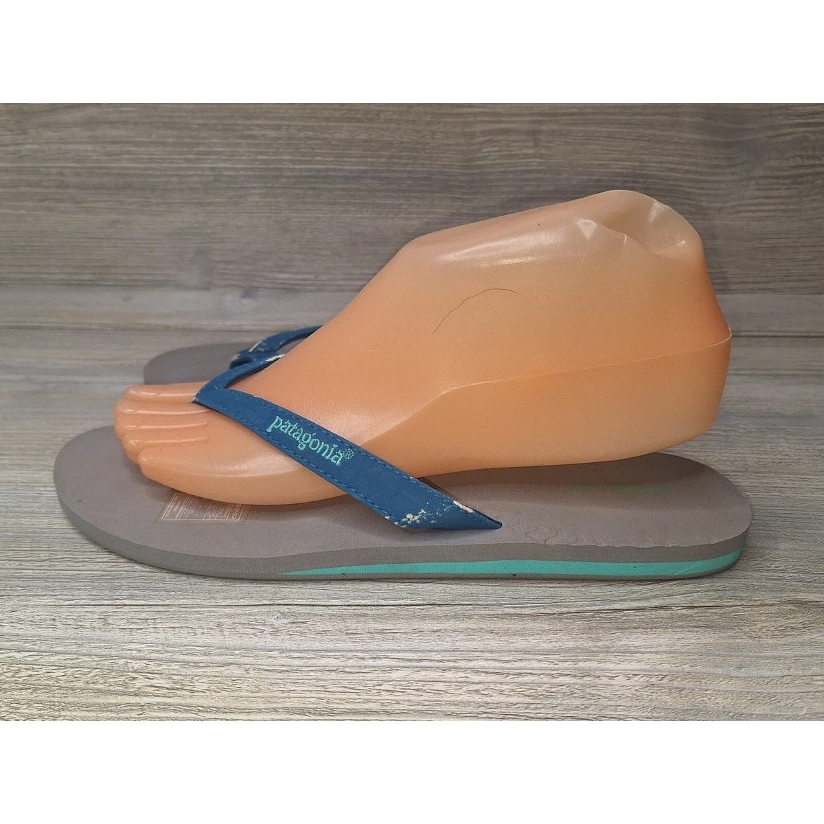 Patagonia leather thong sandals logo Size 13 In Tan Brown Patagonia Men main image 2