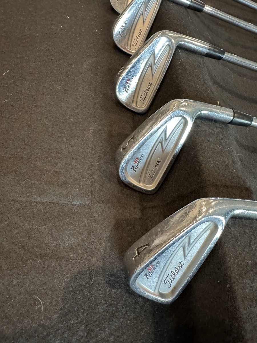 TITLEIST ZB Forged 4-PW iron set S300 STIFF Flex Steel Shafts