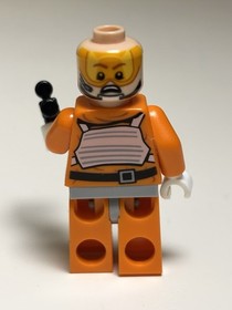 LEGO Star Wars Wes Janson Minifig Pilot *NO HELMET* sw0729 Assault on Hoth 75098