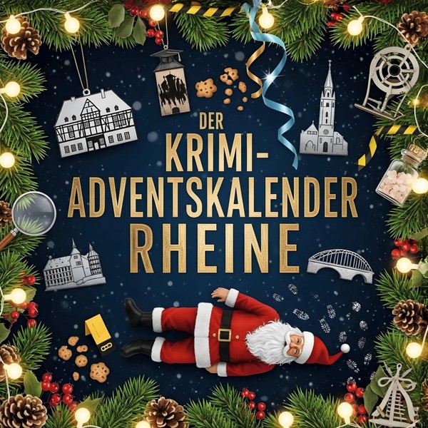 Der Krimi-Adventskalender Rheine MordsverdäChtig In 24 Akten Emilia SchröDer-image