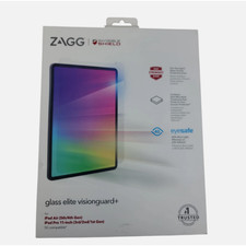 ZAGG Glass Elite VG 11-inch Apple iPad Pro 3rd/2nd/1st Gen iPad Air Gen. 4 / 5