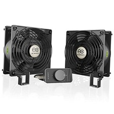 AXIAL S1238D, Dual 120mm Muffin Fan Dual 120 x 120 x 38 mm, Speed Controller