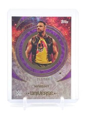 LA KNIGHT 2025 TOPPS WWE UNIVERSE #91 PURPLE SMACKDOWN /399 Q2277