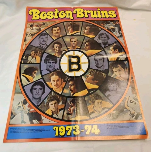NHL 1970's 80's Boston Bruins Team Yearbook Magazine Program Orr Esposito Lot - Picture 20 of 21