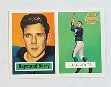 2001 Topps Archives 57 Reprint #65 Raymond Berry Baltimore Colts