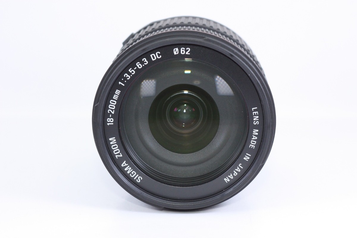 Sigma 18-200mm f/3.5-6.3 DC Lens for PENTAX [NEAR MINT] from Japan