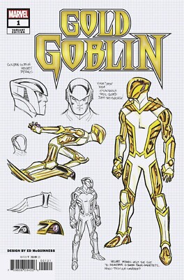 GOLD GOBLIN #1 1:25 MCGUINNESS DESIGN VARIANT (16/11/2022)