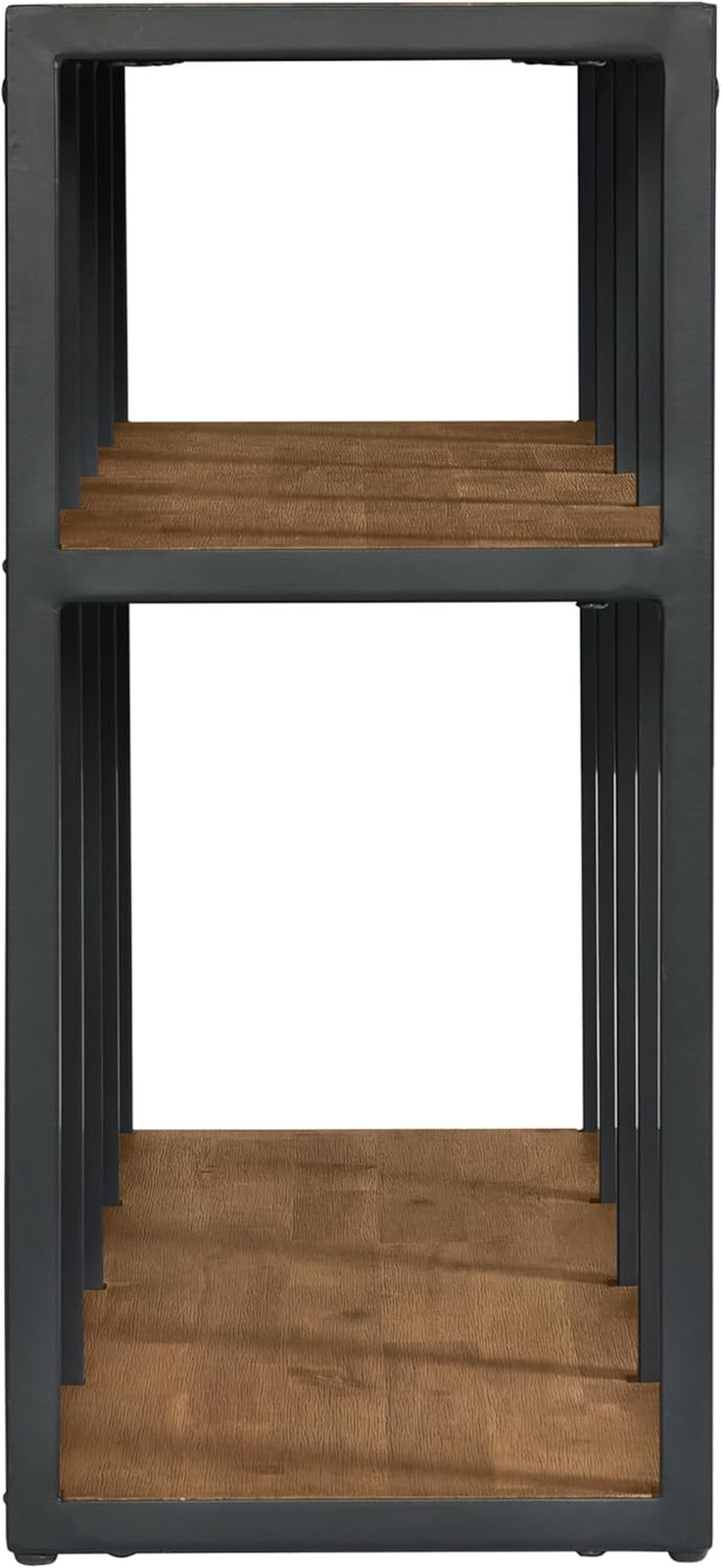 Lloyd 55" Corner Desk with Storage Credenza - Natural Aged Brown Finish