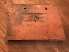 Side Cap Flat Tile 1, Ludowici Flat Roof Tile, Used Red Terracotta Tile