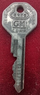 Vintage Key General Motors Intact Knock Out Bell 8975 Briggs Stratton 1-15/16''