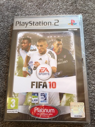 FIFA 10 Sur PS2, Version Française, Neuf Sous Blister (PAL)
