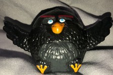 Black Angry Birds Figure Collectible Cake Topper 2  
