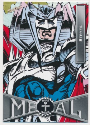 #97 STRYFE 2020 2021 Upper Deck Marvel X-Men Metal