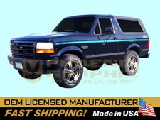 Compatible With 1991 1992 Ford Nite F150 Bronco Truck Graphics Decals Stripes