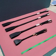 30-60cm Bondage Straight Whip PU Leather Flogger Spanking Paddle Restraints BDSM