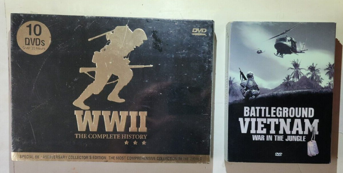 WWII: The Complete History (DVD, 10-Disc Set NEW