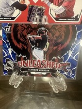 2023 Panini Donruss Unleashed Blue /249 Termarr Johnson RC #U1 - Pirates