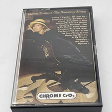 1985 BARBRA STREISAND / THE BROADWAY ALBUM CASSETTE TAPE