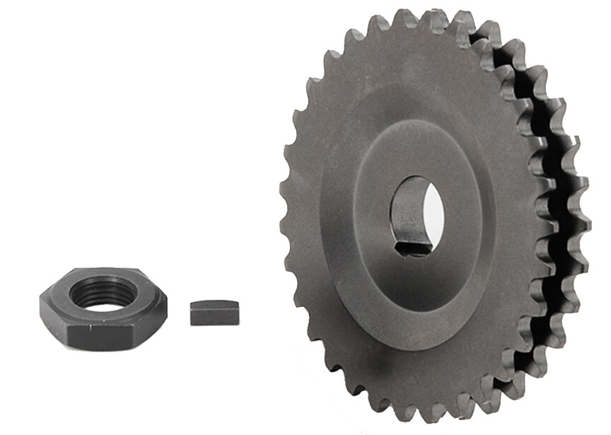 31 tooth MOTOR ENGINE SPROCKET w NUT & KEY for 1929 - 1973