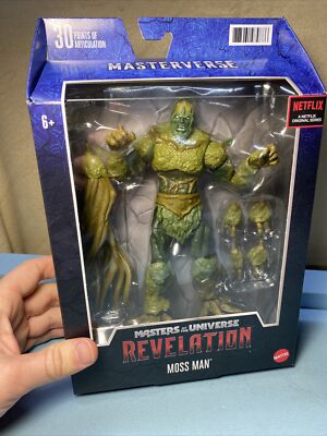 MASTERS OF THE UNIVERSE REVELATION MASTERVERSE MOSS MAN IN HAND!