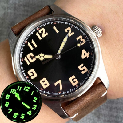 20ATM Pilot 39MM Tandorio Sapphire Glass Miyota NH35 PT5000 Automatic Mens Watch