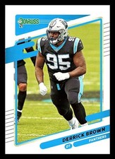 2021 Donruss #43 Derrick Brown Free Shipping
