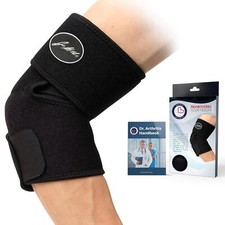 Doctor Developed Copper Elbow Brace Relief for Elbow Injuries Handbook